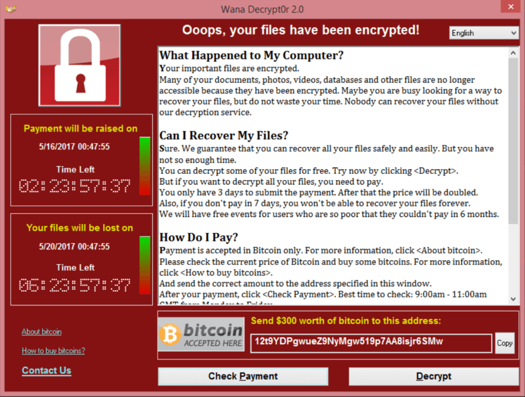 Η θέση του ENISA για το Wannacry