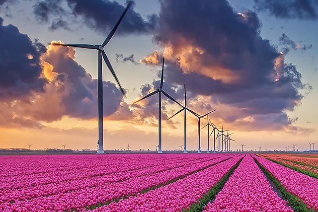 Μόνο με αιολική ενέργεια  θα κινούνται τα τρένα της Ολλανδίας