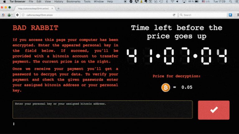 BadRabbit: Επίθεση ομηρίας υπολογιστών σε 4 χώρες