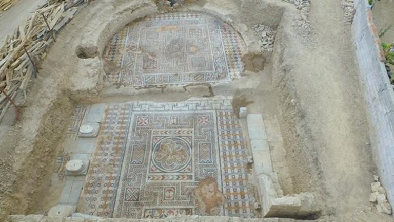 Μωσαϊκό γυμναστηρίου αποκαλύφθηκε στη Λαοδίκεια