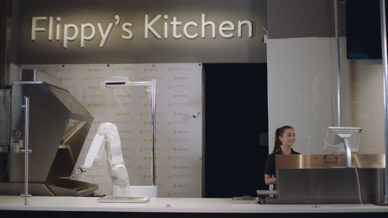 Φλίπι: Το ρομπότ που σου ετοιμάζει τα burgers (vid)
