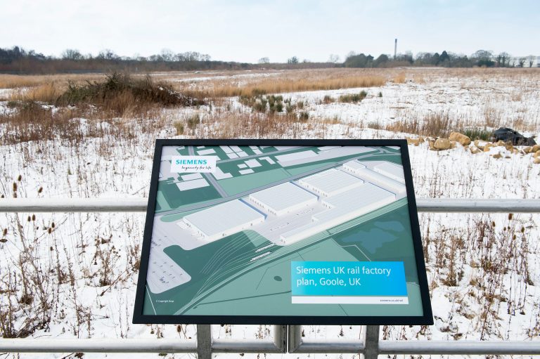 Η Siemens σχεδιάζει νέο εργοστάσιο σιδηροδρομικών οχημάτων στην πόλη Goole