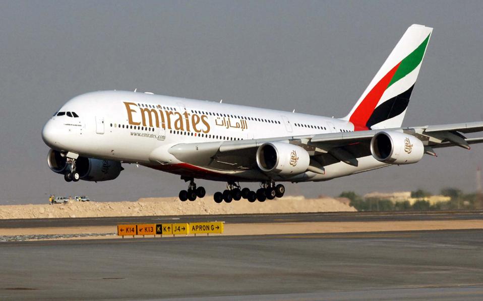 Emirates:160.000 επιβάτες τον πρώτο χρόνο πτήσεων Αθήνα – Νέα Υόρκη