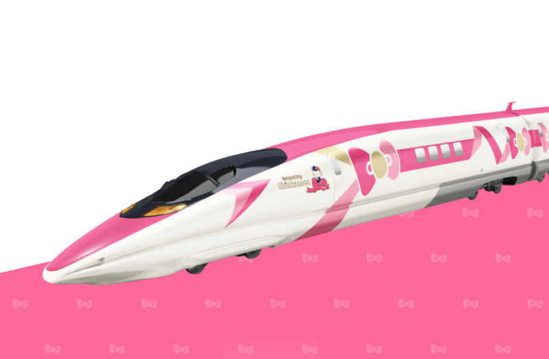 Τρένο Hello Kitty αποκτά η Ιαπωνία (pics+vid)