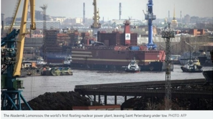 Ρωσικός πλωτός πυρηνικός σταθμός στην Αρκτική