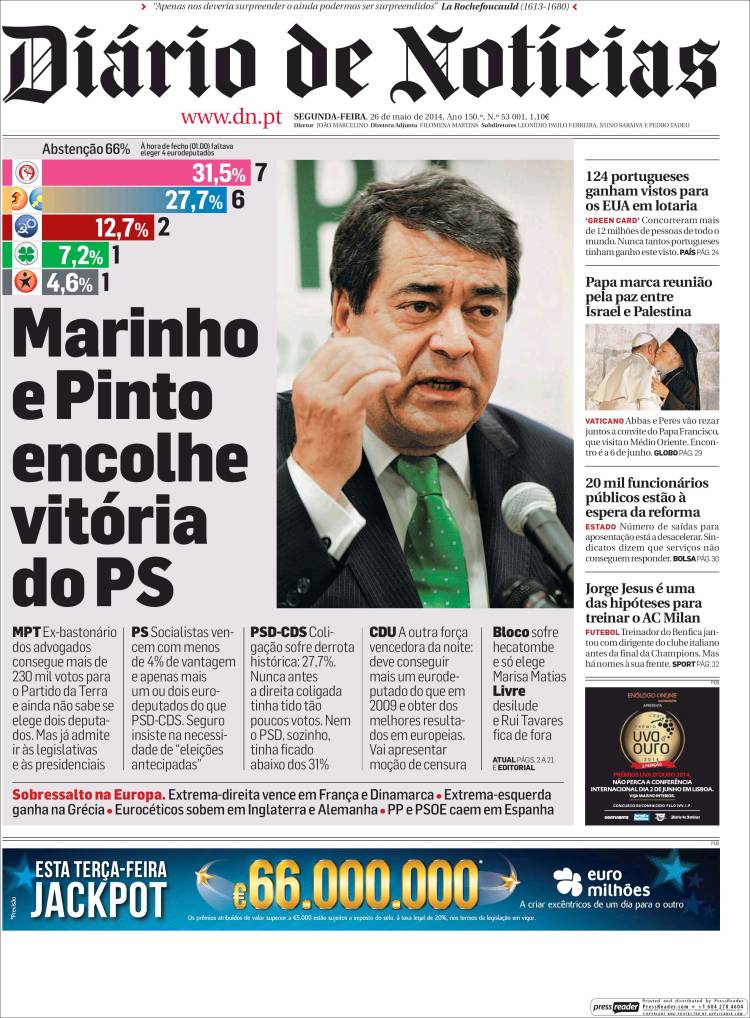 Η ιστορική εφημερίδα Diario de Noticias γίνεται διαδικτυακή και συνδρομητική