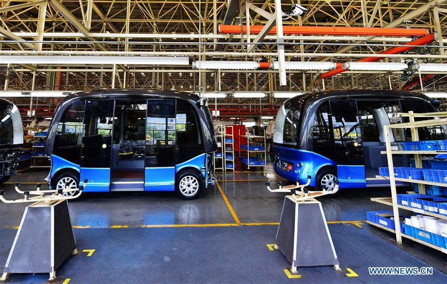 Η Baidu αρχίζει την παραγωγή μικρού αυτόνομου λεωφορείου χωρίς οδηγό