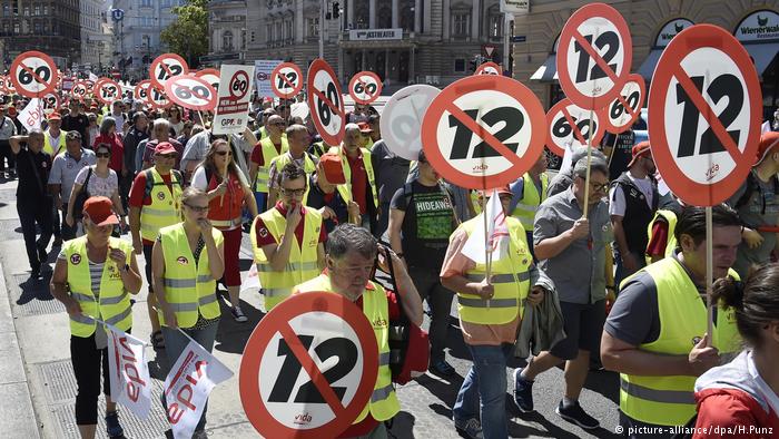 Εργασιακός μεσαίωνας με 12ωρο για τους Αυστριακούς