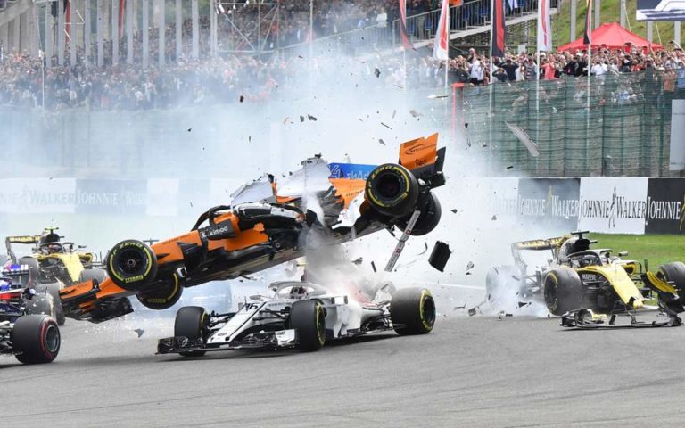 Το σύστημα προστασίας Halo έσωσε οδηγό της Formula 1