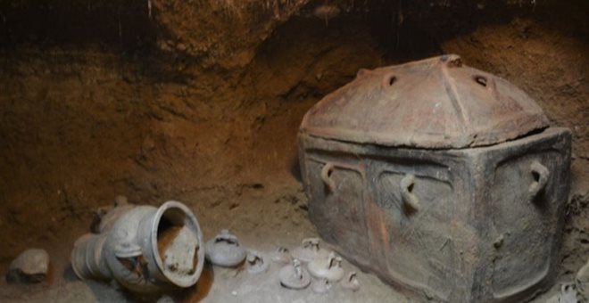 Ασύλητος θαλαμοειδής τάφος βρέθηκε στην Ιεράπετρα του 1400- 1200 π.Χ.