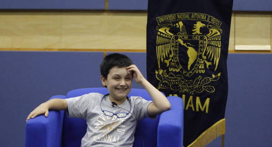 Ο 12χρονος που έγινε φοιτητής Πανεπιστήμιο στο UNAM