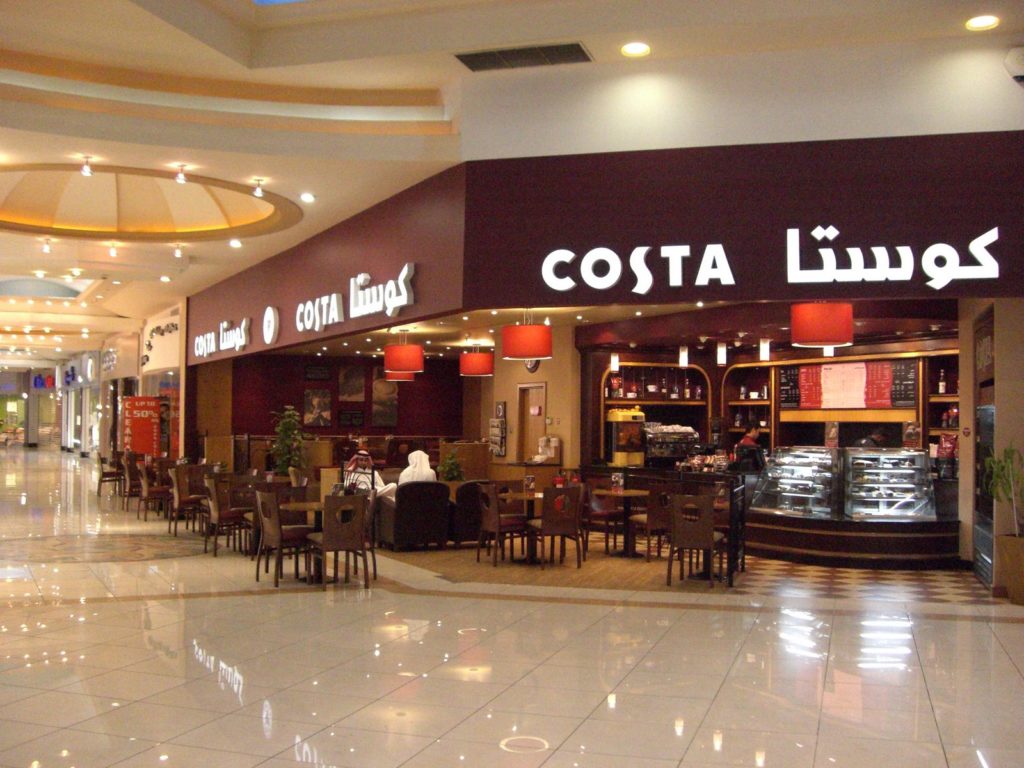 H Coca-Cola αγόρασε την αλυσίδα καφέ Costa έναντι 5,1 δισεκ. δολαρίων