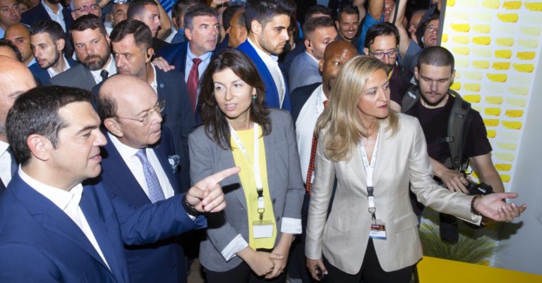 Την Google επισκέφτηκε ο Τσίπρας στη ΔΕΘ