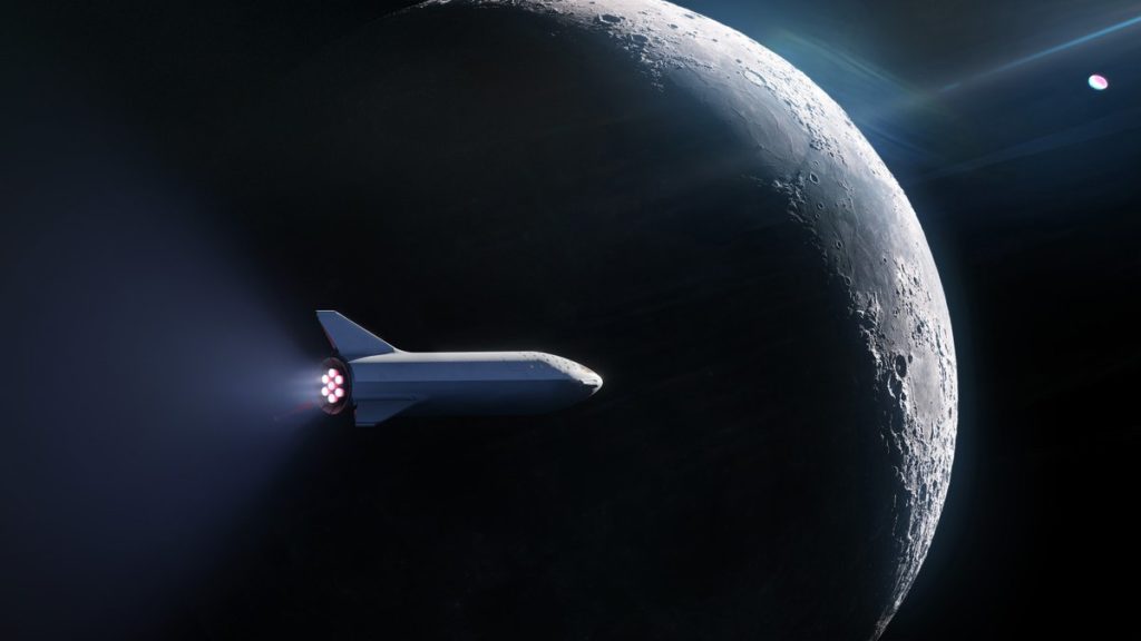 Η SpaceX βρήκε πελάτη για το ταξίδι γύρω από τη Σελήνη