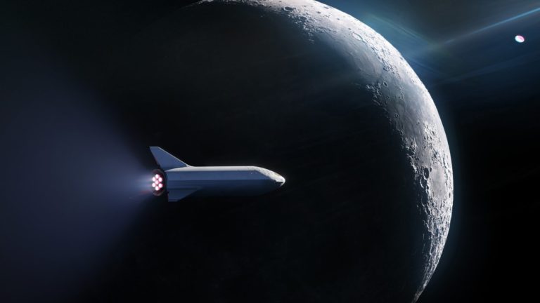 Η SpaceX βρήκε πελάτη για το ταξίδι γύρω από τη Σελήνη