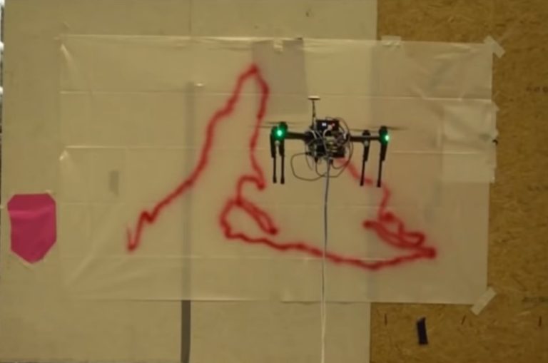Drone που φτιάχνει γκράφιτι δημιούργησε η Disney (vid)