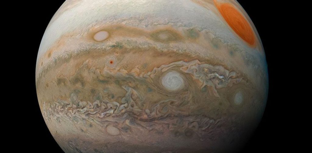 NASA: Θεαματική φωτογραφία από τις καταιγίδες του Δία (vid)