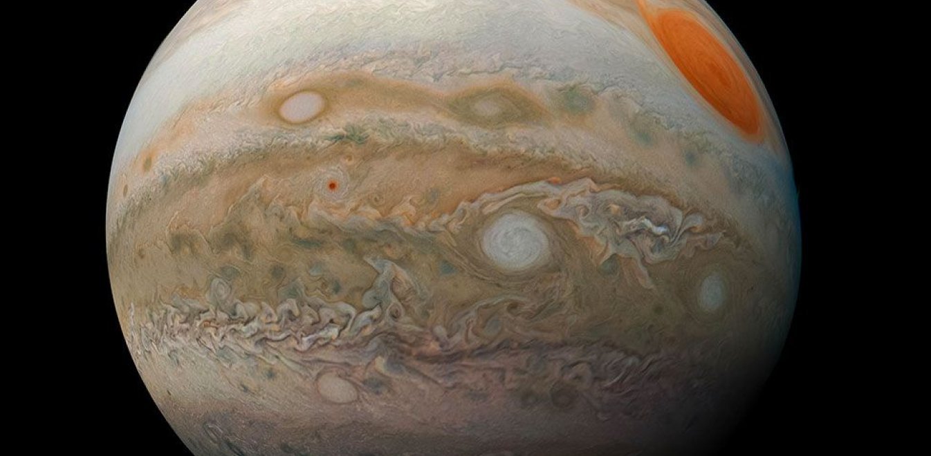 NASA: Θεαματική φωτογραφία από τις καταιγίδες του Δία (vid)