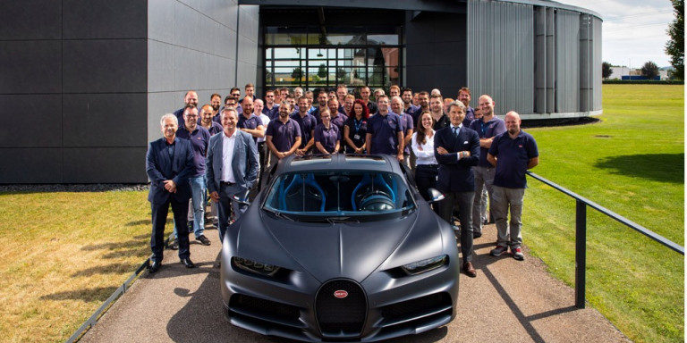 Bugatti: 200 Chiron έχουν περάσει τη γραμμή παραγωγής