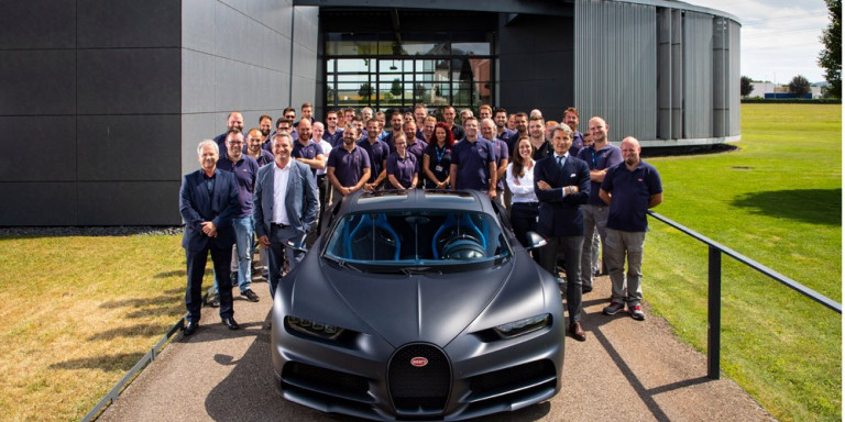 Bugatti: 200 Chiron έχουν περάσει τη γραμμή παραγωγής