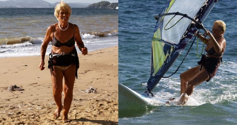 Έτοιμη η 81χρονη για ρεκόρ Γκίνες ταξιδεύοντας με windsurf από Σκάλα  Κεφαλονιάς σε Κυλλήνη