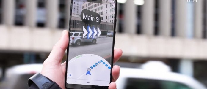 Google Maps με Ενισχυμένη Πραγματικότητα