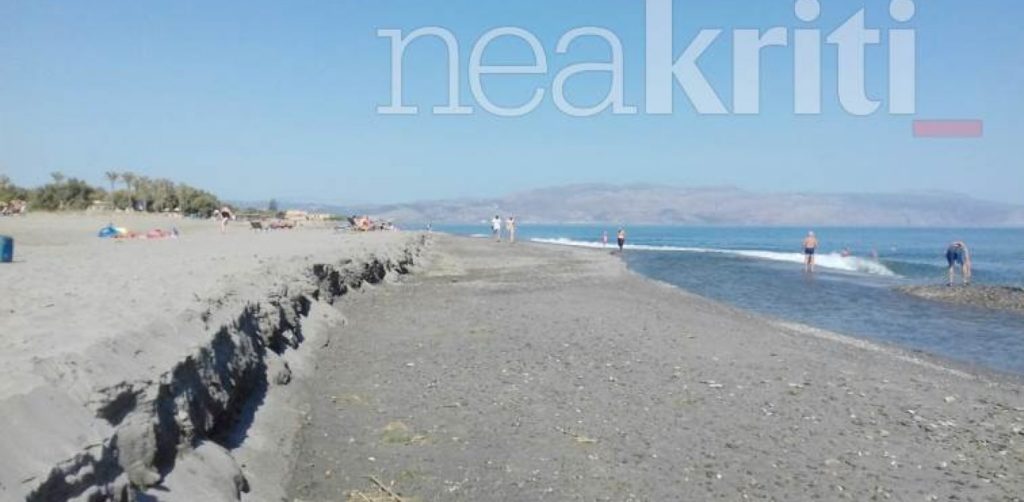 Πρωτοφανές φαινόμενο: Άλλαξε ροή ποταμού στα Χανιά