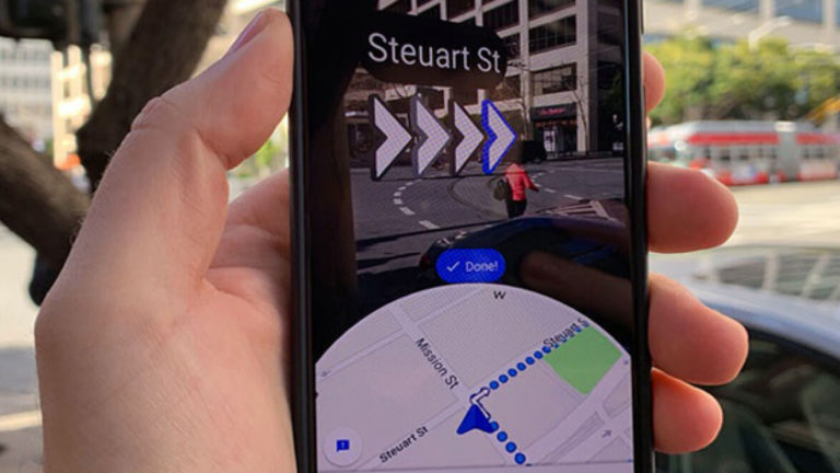 Η Google σου δείχνει το δρόμο μέσα από την κάμερα του κινητού σου