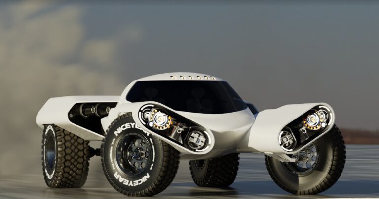 Η φουτουριστική «κυνηγός» των δρόμων (βίντεο)