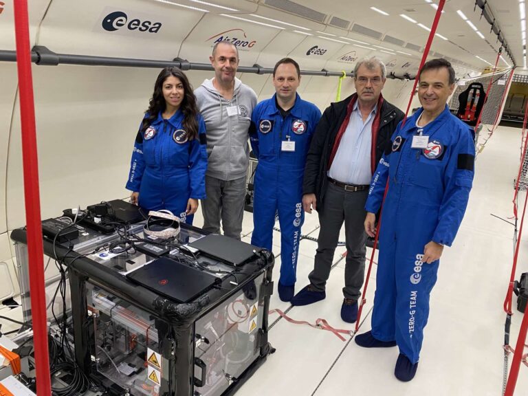 Διαστημικό πείραμα του ΑΠΘ σε συνθήκες έλλειψης βαρύτητας πάνω από τον Ατλαντικό