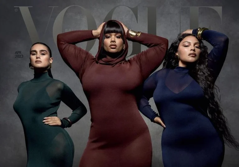 «The New Supers»: Τρία plus size μοντέλα στο εξώφυλλο της British Vogue