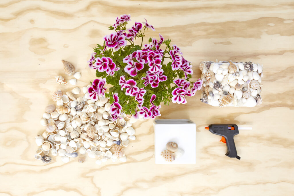 Καλοκαιρινές διακοσμητικές ιδέες και συνθέσεις με ανθισμένα και κομμένα γεράνια