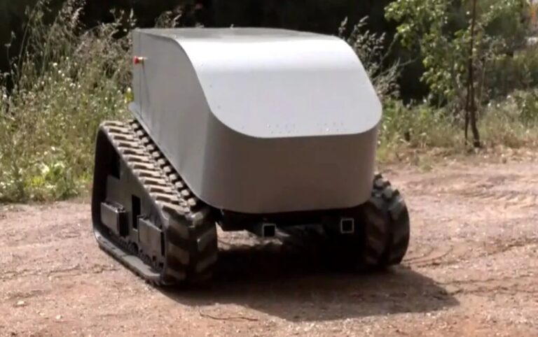 Ρομποτικό, ερπυστριοφόρο όχημα ελληνικής κατασκευής