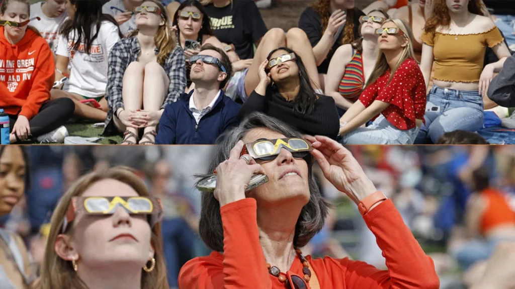 «Μy eyes hurt»: Πολλοί Αμερικανοί έψαχναν στο Google τι να κάνουν μετά την έκλειψη ηλίου