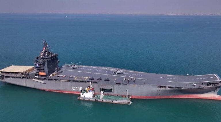 Το πρώτο αεροπλανοφόρο του Ιράν: Κινητή πλατφόρμα για αποστολές drones και ελικοπτέρων