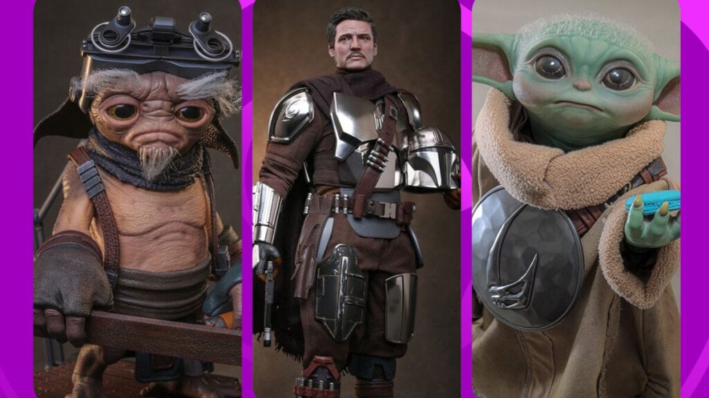 Ο Pedro Pascal σε πλαστικό: Hot Toys αποκαλύπτει τις φιγούρες του Mandalorian and Grogu