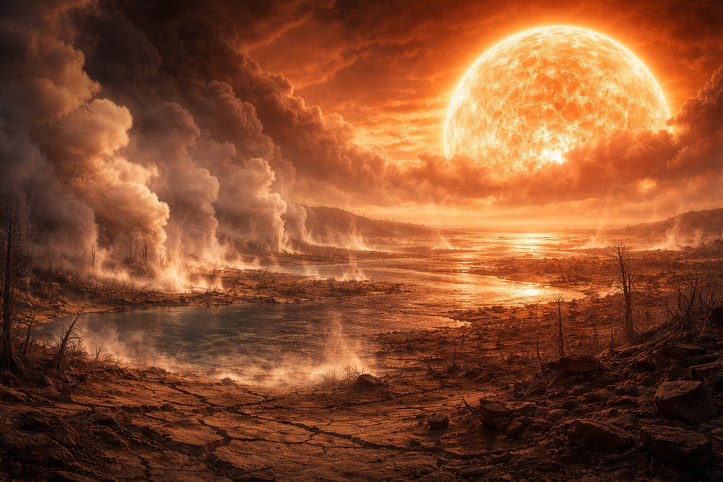 Σε ένα δισεκατομμύριο χρόνια η Γη δεν θα έχει αέρα να αναπνεύσεις