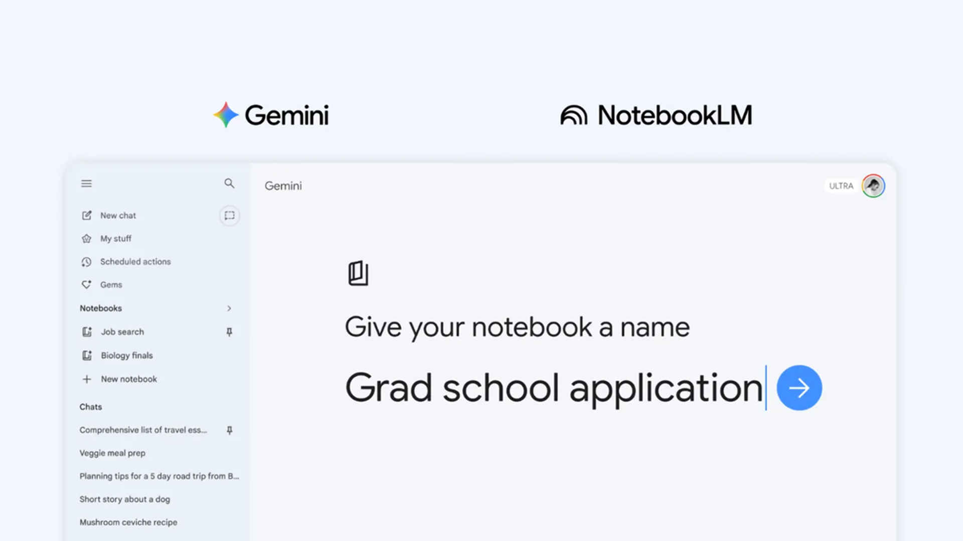 Δωρεάν πλέον το Gemini Notebooks: ένας χώρος που θυμάται