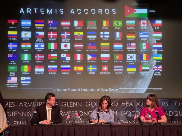 Η Ιορδανία υπέγραψε τις Συμφωνίες Άρτεμις