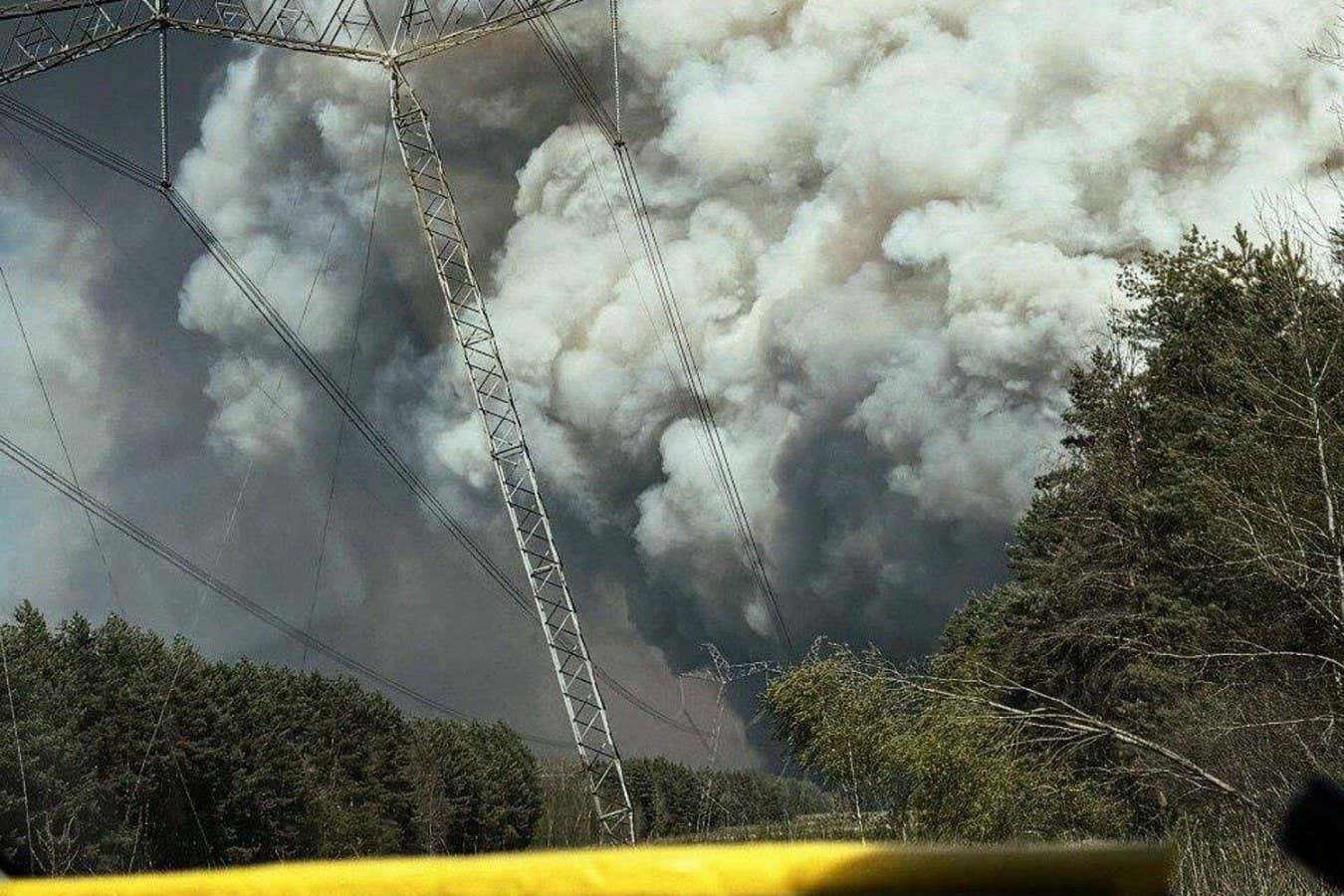 Πυρκαγιά στη ζώνη αποκλεισμού του Τσερνόμπιλ μετά από πτώση drone