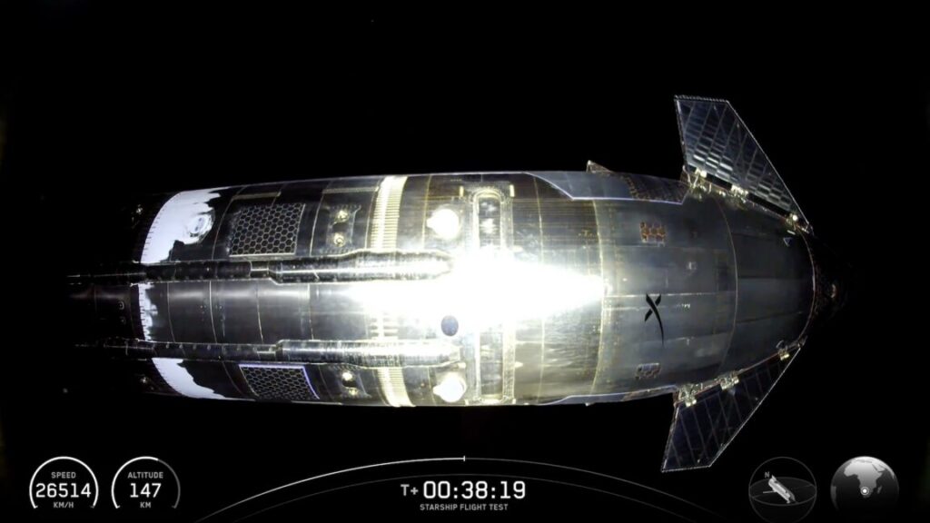 SpaceX: Επιτυχής η παρθενική πτήση της Starship V3