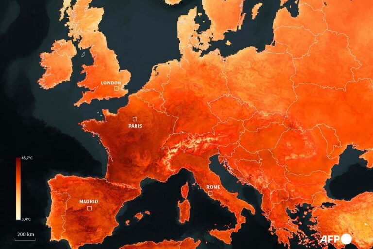 Καύσωνας-ρεκόρ στην Ευρώπη: ο πιο ζεστός και πνιγηρός στην σύγχρονη ιστορία