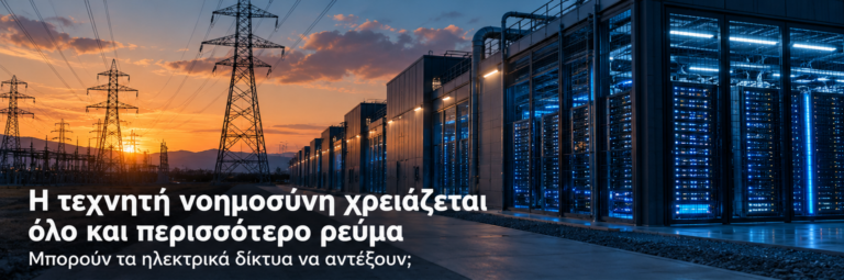 Η τεχνητή νοημοσύνη χρειάζεται όλο και περισσότερο ρεύμα – Μπορούν τα ηλεκτρικά δίκτυα να αντέξουν;