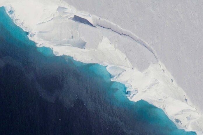 Antarctic's Thwaites 'Doomsday' Glacier, Antarctica - 31 Jan 2019