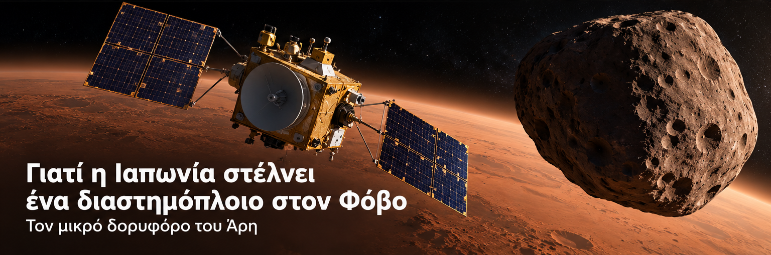 Εικονογράφηση AI: Γιατί η Ιαπωνία στέλνει ένα διαστημόπλοιο στον Φόβο, τον μικρό δορυφόρο του Άρη